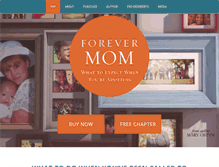 Tablet Screenshot of forevermombook.com
